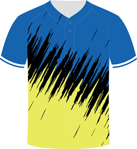 Uniformes de Béisbol para Escuelas y Camisetas de Béisbol para Adultos, 100% Poliéster Transpirable, Paquete con Logotipo Personalizado Sublimado - Product Image 1