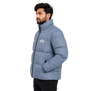 Wholesale Men's <b>Quilted</b> Puffer Jacket Custom <b>Winter</b> Men's Jackets Outerwear Streetwear Y2K Fashion Bulk Apparel Supplier for USA - Product Image 4