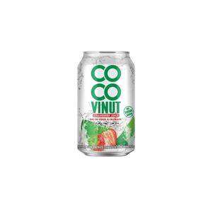 Agua de coco Tropical Harmony de 330ml con fresa lista para enviar fabricada en fábrica de Vietnam (OEM, ODM) - Product Image 1