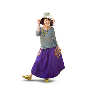 กระโปรงเนปาล ผ้าฝ้าย 100% ซื้อเลย! - Product Image 2