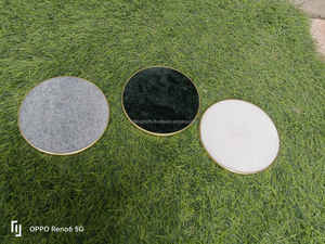 Sous-verres en agate tendance, faits à la main, luxueux, écologiques, sous-verres pour tasses à thé, design moderne, articles ménagers de haute qualité, hôtel, maison - Product Image 2