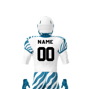 Uniforme de football américain à manches courtes pour homme LINCOLN WEARS, personnalisable avec le nom de l'équipe, grandes tailles, 100 % polyester, service OEM frontal - Product Image 2