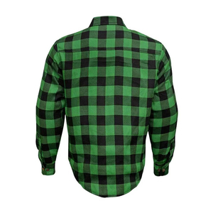 New 2026 <b>Model</b> Custom Logo and Style Casual <b>Motorbike</b> Flannel Shirts Full-Sleeve 100% Cotton Breathable with Low Cost OEM - Product Image 2