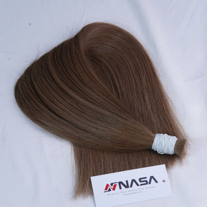 จัดส่งด่วนแบบยกแพ็ค ผมต่อแท้ Remy ของ NASA น้ำหนัก 100 กรัม ผมเวอร์จินเวียดนาม ย้อมสีได้ทุกสี ความยาว 65 ซม. เย็บสองชั้นด้วยเครื่องจักร - Product Image 2