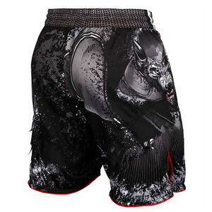 Pantalones Cortos de MMA para Hombre, Sublimados, Personalizados OEM/ODM, Estilo Gorila, Ajuste Holgado, Transpirables, para Muay Thai, Kickboxing, Fabricante de Ropa de Combate - Product Image 2