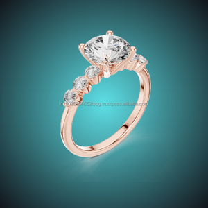 Anillo de moda de 10K para mujer Fábrica de joyería de moda de alta calidad - Product Image 1
