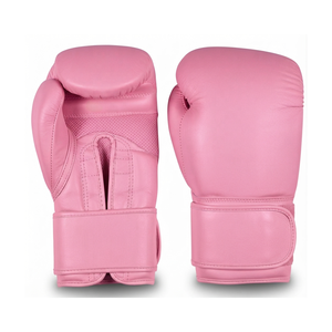 Gants de boxe en cuir de vachette blanc, fermeture auto-agrippante, sangle de poignet réglable, 10 oz à 16 oz, gants d'entraînement unisexes - Product Image 2