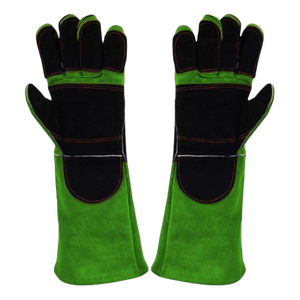 Gants de travail en cuir de vachette renforcé de haute performance, gants de protection individuelle ignifuges pour la soudure - Product Image 4