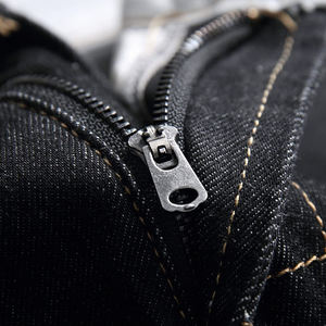 Pantalones Cortos de Mezclilla Casuales de Secado Rápido 100% Algodón para Hombre, Cintura Media, Cierre de Botones, Ajuste Cómodo, Precio Bajo, Gran Venta - Product Image 2