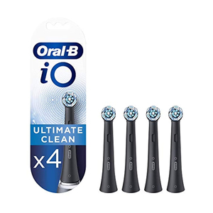 Cabezales de cepillo de dientes eléctrico, paquete de 4, color negro, para Oral-B iO, limpieza máxima, nivel profesional y cuidado de las encías - Product Image 3