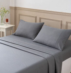 Premium Quality <b>Sheet</b> Sets Deep Pocket 4 Pcs <b>Flat</b> <b>Fitted</b> <b>Sheet</b> Covers Sets - Product Image 3