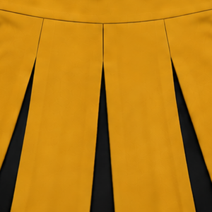<b>Gold</b> Yellow Cheerleading <b>Pleated</b> <b>Skirt</b> for Women Girls Athletic Team Dance Performance Training Competition School Sportswear - Product Image 6