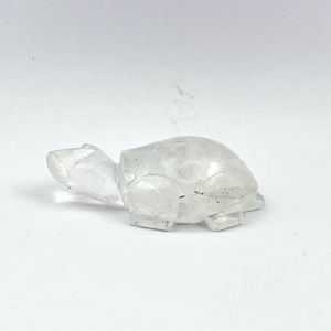 Natural Clear Quartz Tortoise Carving Crystal Quartz Turtle Healing Stone For Reiki Feng Shui Energy Decor Wholesale - Product Image 1