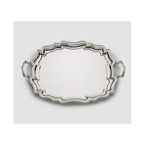 <b>Rectangle</b> Metal Snacks Desserts Serving Tray Modern Stylish Food Tea <b>Coffee</b> Display Platter For Restaurant Dining <b>Table</b> Use - Product Image 4