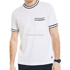 Top vente 2024 pas cher de haute qualité T-shirt pour hommes Logo personnalisé dernière conception T-shirt haute qualité microfibre Crew Fitness - Product Image 1