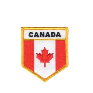 Parches bordados termoadhesivos de banderas nacionales personalizadas de tela tejida, insignias de bandera de primera calidad, parches bordados termoadhesivos de hierro reciclado. - Product Image 3