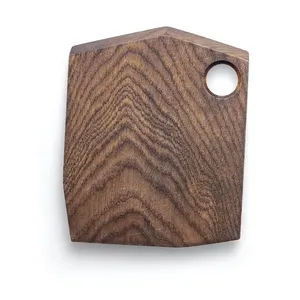 Planche à découper en bois d'acacia durable et artisanale, planche à fromage en résine, outil de cuisine intelligent pour hacher et servir - Product Image 1