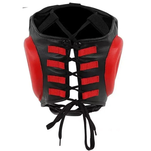 Wholesale High Quality Customized Leather Boxing <b>Head</b> Guard for Taekwondo & Kudo <b>Training</b>-Breathable Lightweight Protective - Product Image 3