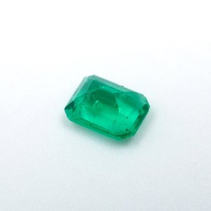 Émeraude bleue de laboratoire 0,40 ct, taille facettes en rondelle (5x4x3MM) HAYAAT GEMS HG-107 pour la fabrication de bijoux - Product Image 4