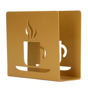 Decorative Iron Metal Napkin Holder Perfect For Everyday Dining Kitchen Organization And Stylish Tabletop <b>Tissue</b> Display - Product Image 1
