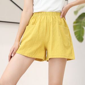 Pantalones Cortos de Cintura Alta de Algodón para Mujer, a la Moda, Deportivos, Casuales, Personalizados - Product Image 4