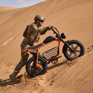 Bicicleta Eléctrica Naranja Resistente con Sistema de Doble Suspensión, Bicicleta de Neumáticos Anchos para Aventuras en <span class=keywords><strong>Dunas</strong></span> de Arena del Desierto - Product Image 6