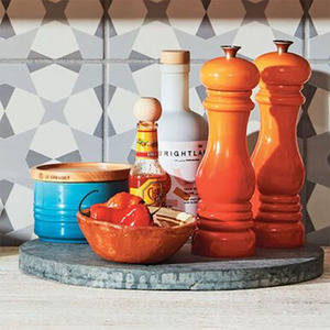 Moulin à sel et à poivre en laque rouge, nouveau design, couleur et taille personnalisées, moulin manuel à sel et à poivre, fabriqué en usine au Vietnam - Product Image 3