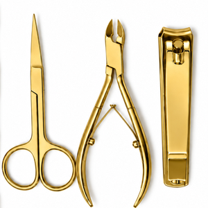 Kit de manucure professionnel 7 en 1 en acier inoxydable, outils de manucure de luxe durables, ensemble portable pour adultes avec coupe-ongles et ciseaux - Product Image 3