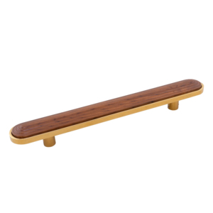Tirador Moderno de Aluminio y Madera para Muebles, Fácil Instalación, Duradero, para Cajones, Armarios, Decoración del Hogar, Accesorios de Interior - Product Image 2