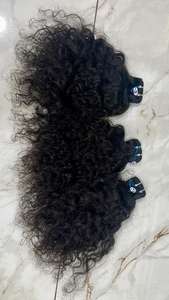 Extensions de cheveux de qualité supérieure, cheveux vierges indiens Remy non traités, qualité supérieure, double trame, fabriquées en Inde - Product Image 5