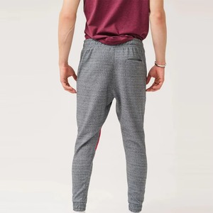 Fleece Custom Wholesale 2026 Arrival High Quality 100% Soft Cotton <b>Elastic</b> Waist Casual Canvas Gym <b>Trouser</b> <b>Man</b> - Product Image 5