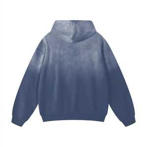 Sudadera Oversize con Lavado Ácido, Sudadera Vintage - Algodón Puro de Alto Gramaje Hecho a Mano con Lavado Monkey y Hombros Caídos - Product Image 1