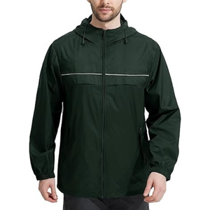 Hot Selling Windproof Hooded Quilted Winter Men's Rain <b>Coat</b> with Eco-Friendly Features Low MOQ 2026 - Product Image 1