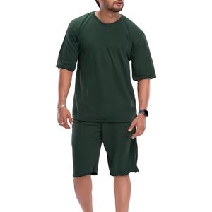 Nouvel ensemble de shorts décontractés pour hommes, légers et de haute qualité, pour l'été, avec logo personnalisé, 100 % coton, séchage rapide, confortable, service OEM - Product Image 5