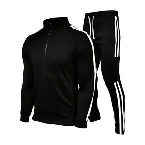 Custom Embroidery Patch <b>Tracksuit</b> <b>Wholesale</b> Low MOQ Private Label <b>Unbranded</b> Blank French Terry Fleece Cargo Sweatsuit Set - Product Image 5