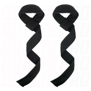 Black Unisex Neoprene Cotton Polyester Wrist <b>Straps</b> for Weight Lifting Gym Fitness Wrist Support Lifting <b>Straps</b> Heavy Duty Gym - Product Image 1