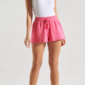 Shorts de course pour femmes en molleton polyester/coton respirant, personnalisables, de haute qualité, séchage rapide, écologiques, pour l'été et les loisirs - Product Image 2