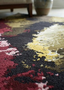 High Quality Modern Floral High Pile Luxury Handtufted Waterproof Reversible Living Room Carpet <b>Bedside</b> <b>Rug</b> Custom - Product Image 6