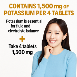 Tabletas de electrolitos nutritivos de alto potasio para hidratación y recuperación de adultos Corea OEM Alimentos saludables - Product Image 5