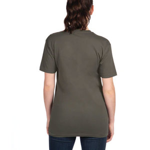 Camisetas de cuello redondo de algodón con logotipo personalizado, camisetas de cuello redondo de algodón cómodas, camiseta básica informal suave y transpirable, camiseta de cuello redondo para hombre - Product Image 4