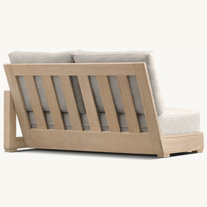 Sofá doble en oferta para interiores, como la sala de estar, estilo moderno y sencillo con espuma suave y cómoda. - Product Image 6