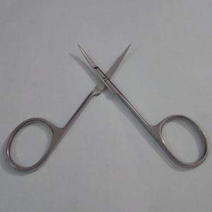 Ciseaux à ongles pour manucure 3,5 pouces en acier inoxydable, lame courbée, pointe fine, pour droitiers, ciseaux à cuticules pour nail art - Product Image 2