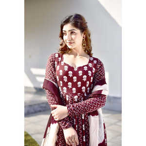 Ensemble maxi GAJGAMINI marron - Product Image 1