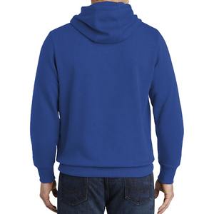 เสื้อฮู้ดดี้สีน้ำเงินรอยัลพร้อมโลโก้สั่งทำพิเศษสำหรับผู้ชาย คุณภาพสูง ผ้าฝ้ายฟลีซเนื้อนุ่ม สไตล์สตรีทแวร์ สีน้ำเงินโคบอลต์ เสื้อฮู้ดดี้แบบเรียบ - Product Image 1