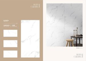 Porcelana Roto blanco lechoso 24x48 para azulejos de hogar y zapatería (S) - Product Image 6