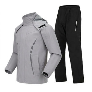 Traje Impermeable Universal para Adultos, Chaqueta y Pantalones para Camping, Ropa Casual de Poliéster, Gran Venta - Product Image 6