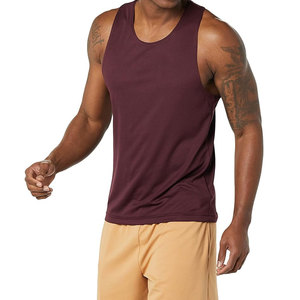 Wholesale Rapid Sports Men's High Street Knitted Tank Top New Arrival OEM Summer High Quality 100% Organic Cotton Front - Product Image 1