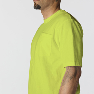 เสื้อยืดโอเวอร์ไซส์ผู้ชาย คอโอ ผ้าฝ้าย 100% ทรงปกติ สไตล์สตรีทแวร์ แขนสั้น ระบายอากาศได้ดี เป็นมิตรกับสิ่งแวดล้อม ป้องกันรอยยับ - Product Image 4