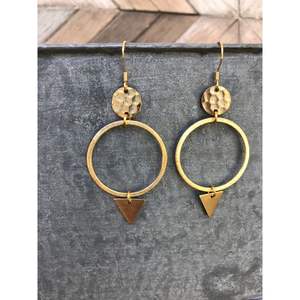 Joyas de Moda de Latón y Cobre Elegantes, Modelo 15, Diseño de Tendencia, Hechas a Mano, Duraderas, con Cristales - Product Image 3