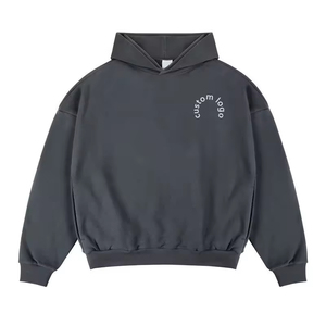 Sudaderas con Capucha y Sudaderas Lisas Personalizadas con Logotipo, de 450 g/m², 80% Algodón, 20% Poliéster, para Hombre, Unisex - Product Image 1